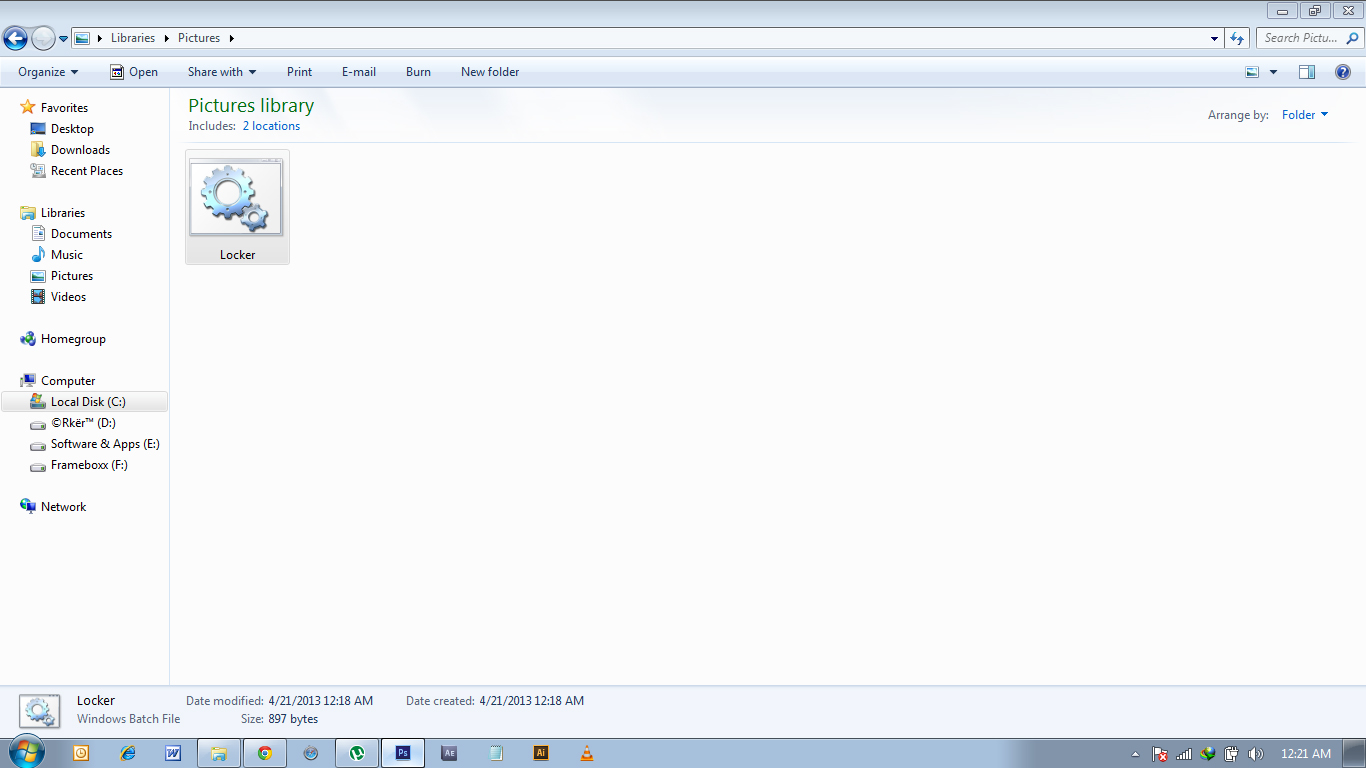 Adobe Geek •How to Lock Folder By Creating .bat File And Secure Your Data