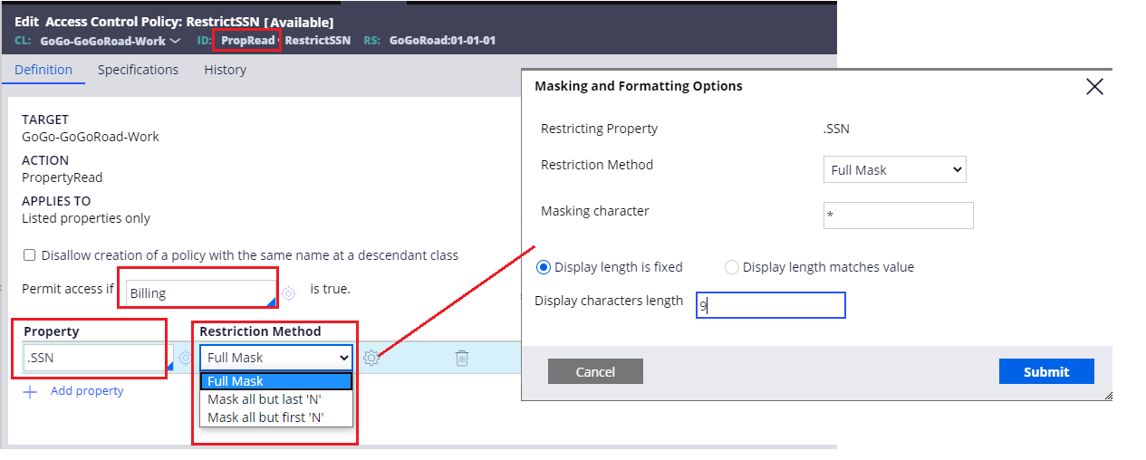 Attribute based access control in Pega (ABAC) Pega Help Case Management Integration Data