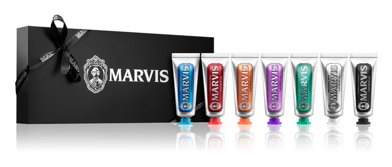 шоколадные зубы в подарок. Marvis 6 flavours pack. сувенир для стоматолога. пряник-подарок для стоматолога. шоколадный подарок стоматологу.
