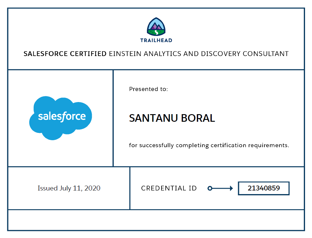 Exploring on Salesforce: Tips for passing Salesforce Einstein Analytics