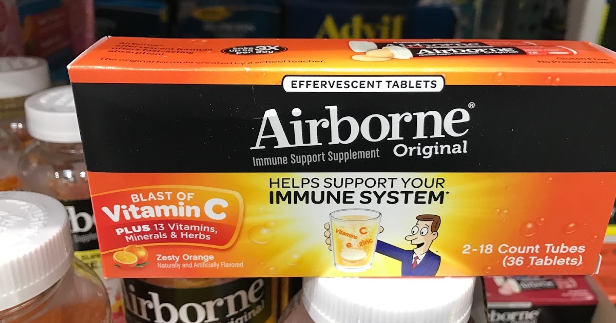 Airborne Effervescent Tablets (36 count) Costco Weekender