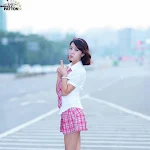 Yoon Joo Ha – Pink School Girl Foto 6
