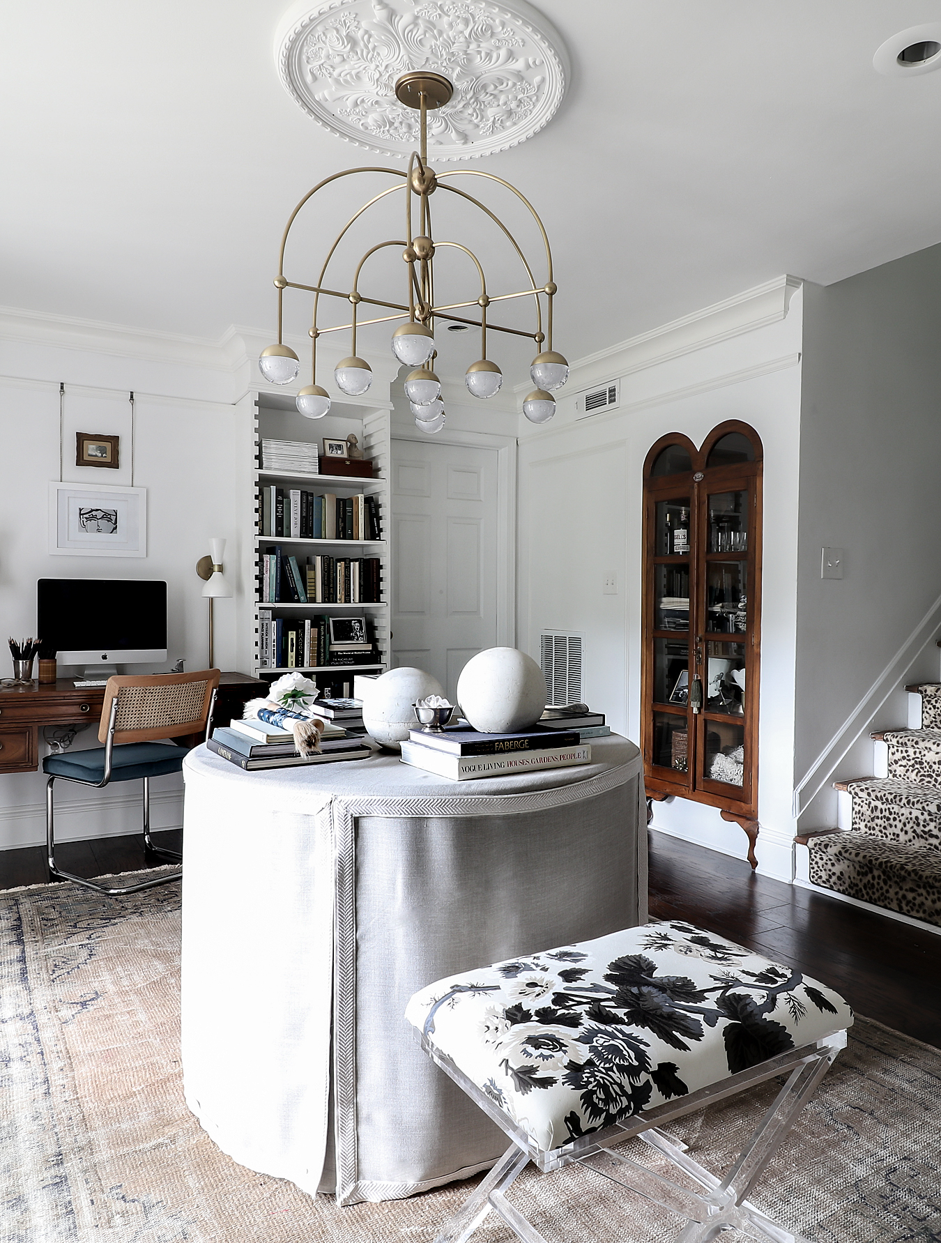 Décor Inspiration: The Beautiful Home Office of Kristin Jackson at Hunted Interior