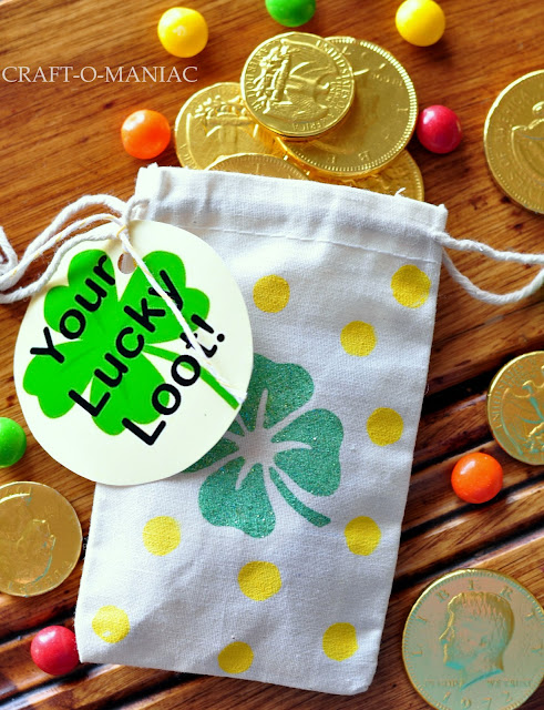 St. Patrick's Day Treat Bags www.craft-o-maniac.com