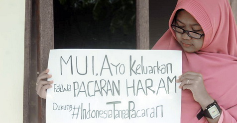 MUI, Ayo Keluarkan Fatwa Pacaran Haram! Dukung #IndonesiaTanpaPacaran