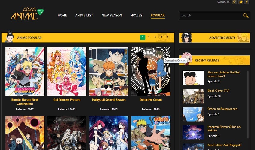 Gogoanime Alternatives – Anime Streaming Websites Like Gogoanime