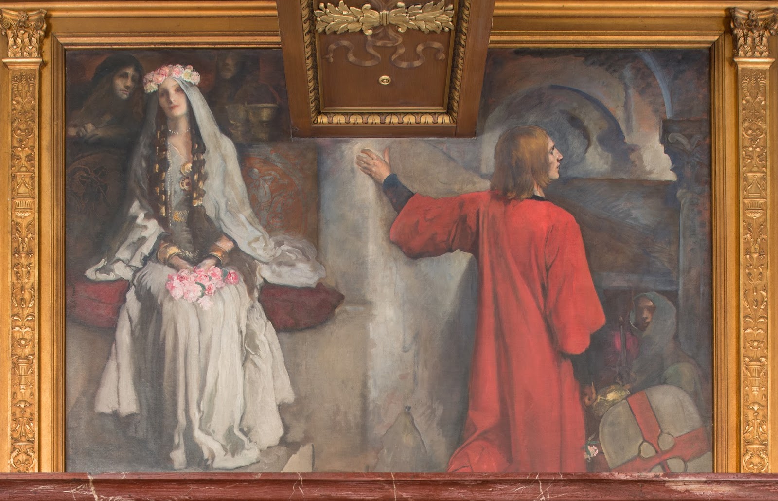 Edwin Austin Abbey The Quest for the Holy Grail, Part 10 Galahad