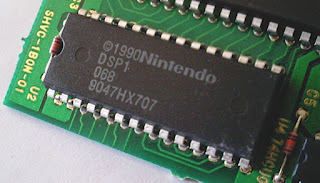 Nintendo DSP-1 chip was the most widely used of all the SNES DSPs