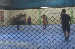 Bidang Olahraga HMPS PAI Melakukan Futsal Bersama mahasiswa PAI IAIN Palangka Raya 