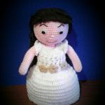 patron gratis muñeca comunion amigurumi | free pattern amigurumi communion doll