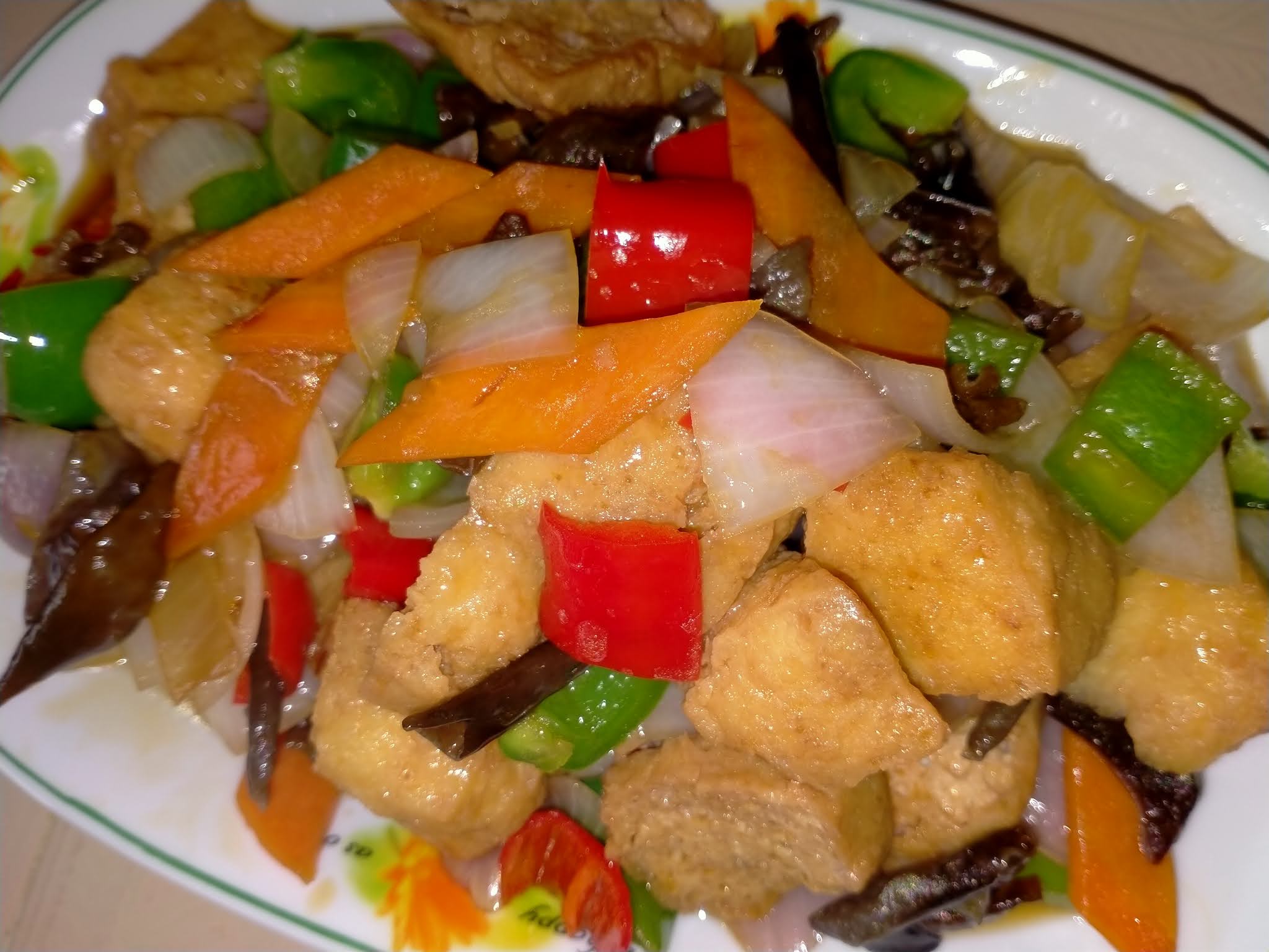 Cooking Pleasure COLOURFUL STIR FRY TOFU PUFFS