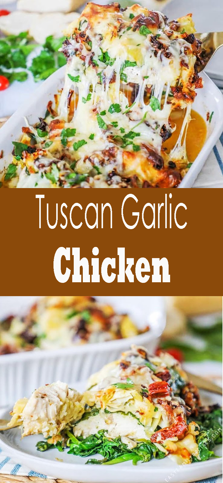 Tuscan Garlic Chicken - mamasrecipe12