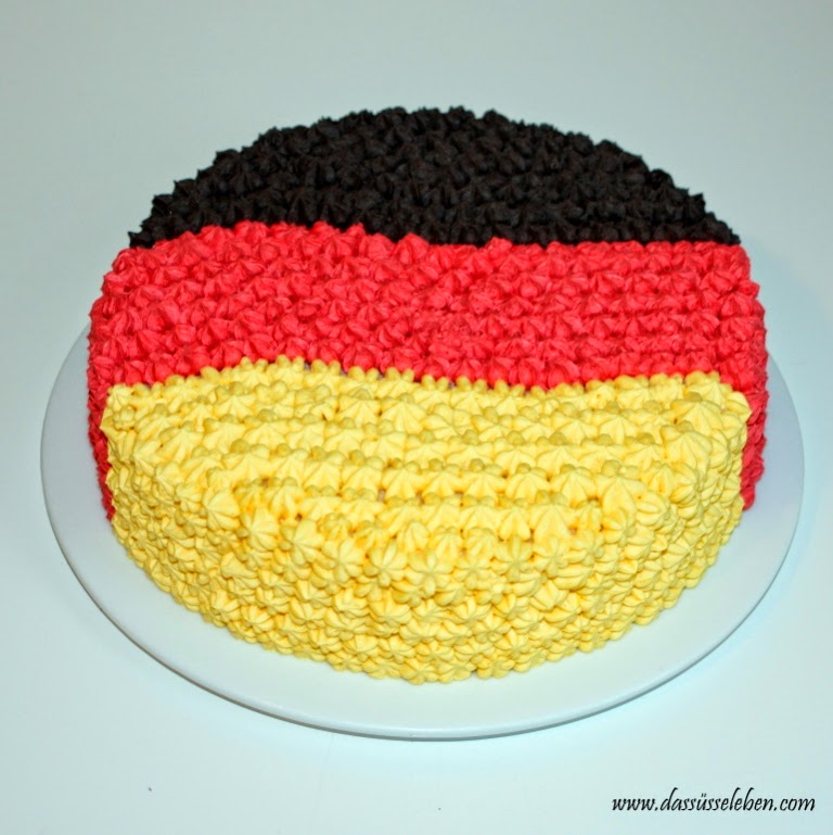 Rezept Deutschland-Torte | Das süße Leben