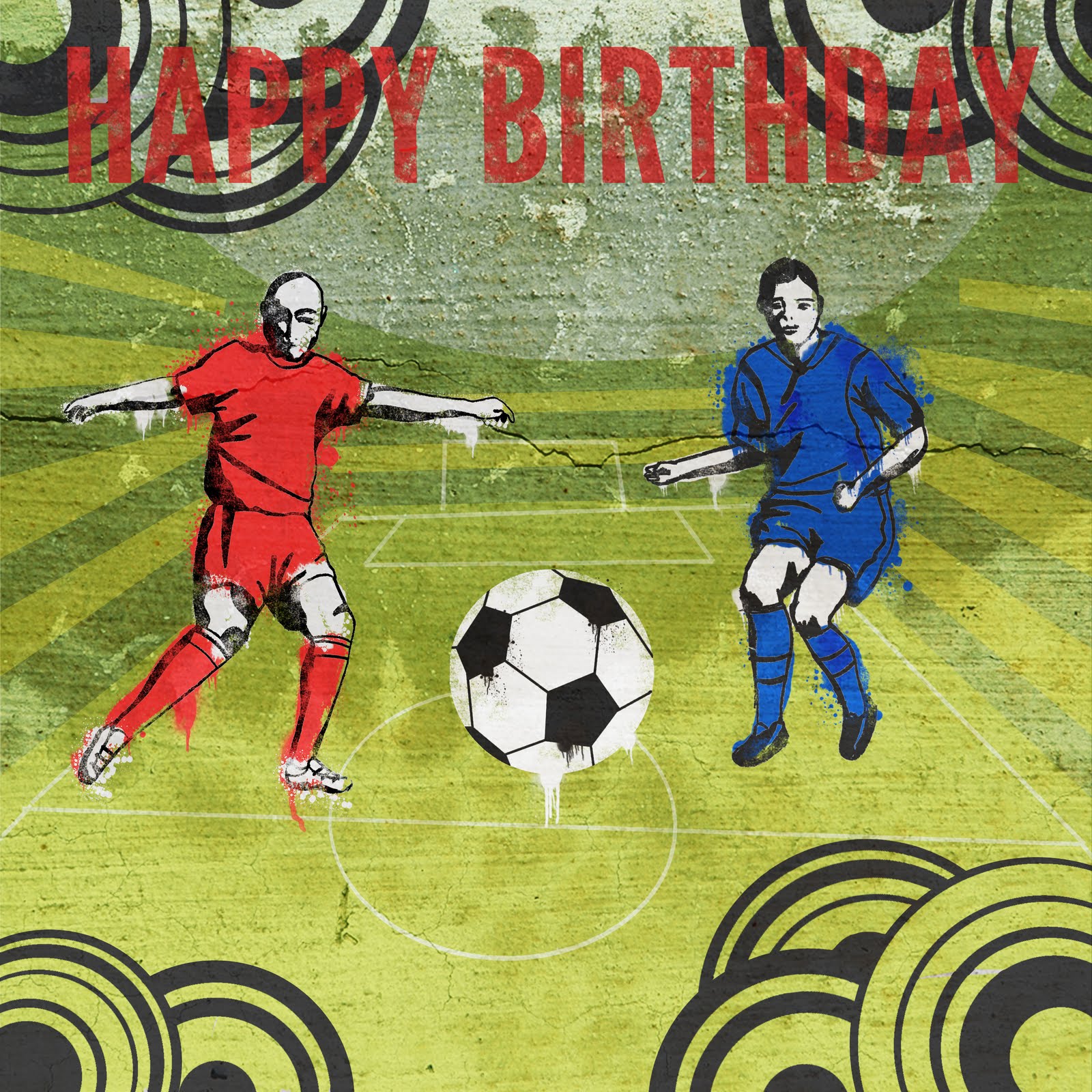 JeanClaude: Football Happy Birthday