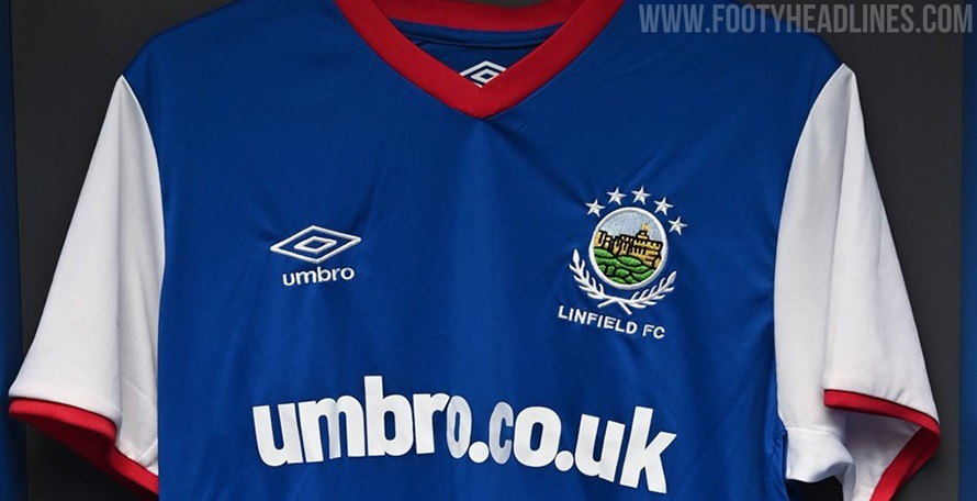 Linfield FC 21-22 Home Kit Unveiled - Footy Headlines