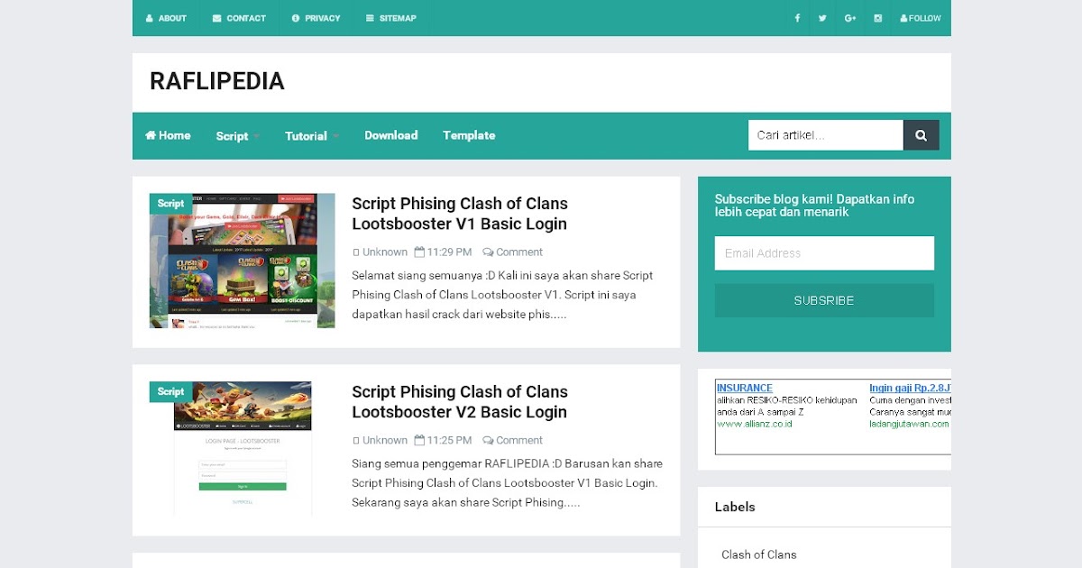 Php script nulled