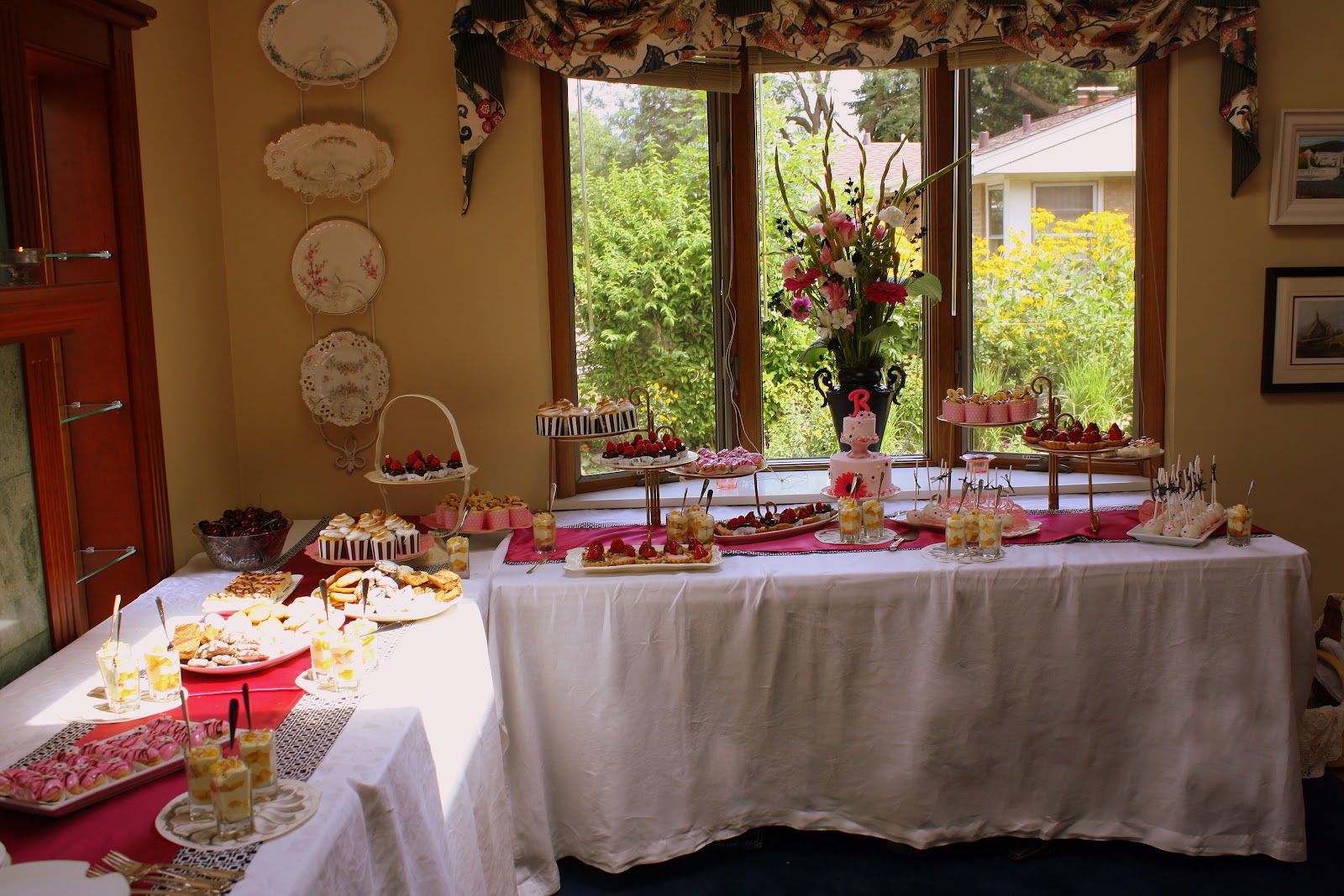 Claudine: Beth's Bridal Shower Sweet Table