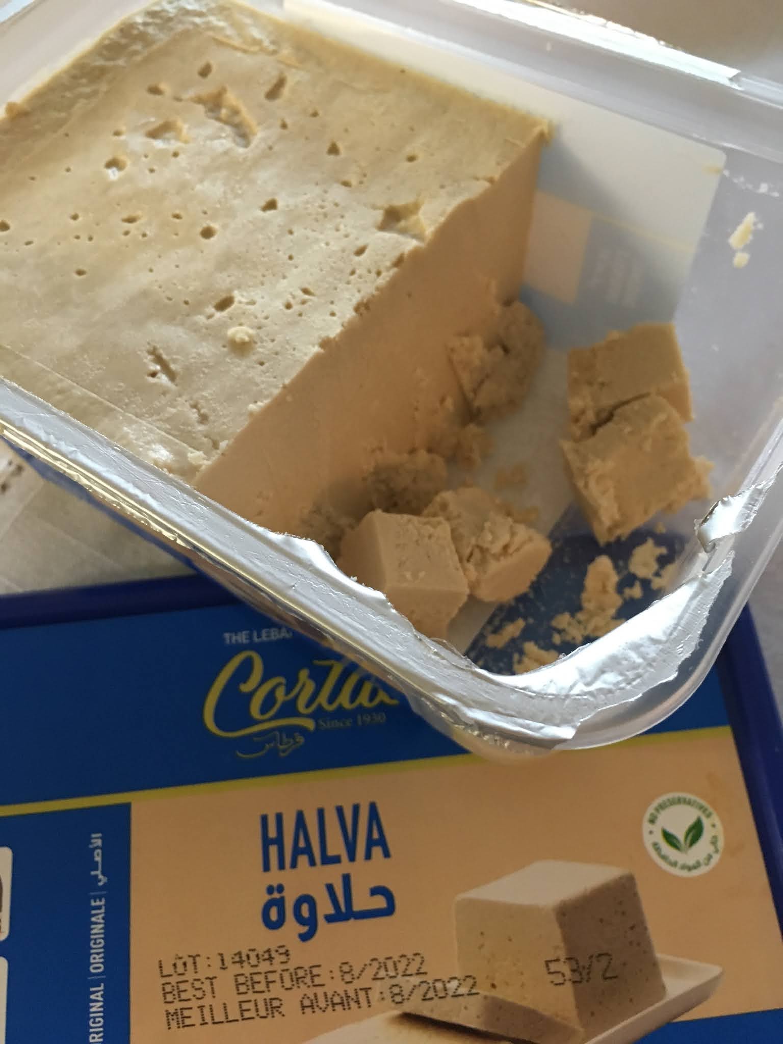 Hot Chocolate and Halva Pudding TheCakeSliceBakers