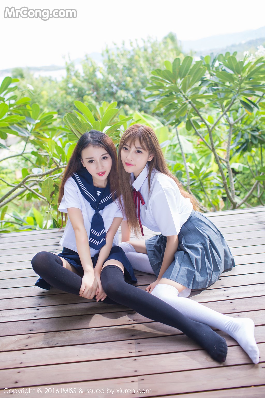 IMISS Vol.133: Model Kitty Zhao Xiaomi (赵 小米) and Sugar Xiao Tianxin (sugar 小 甜心 CC) (32 photos)