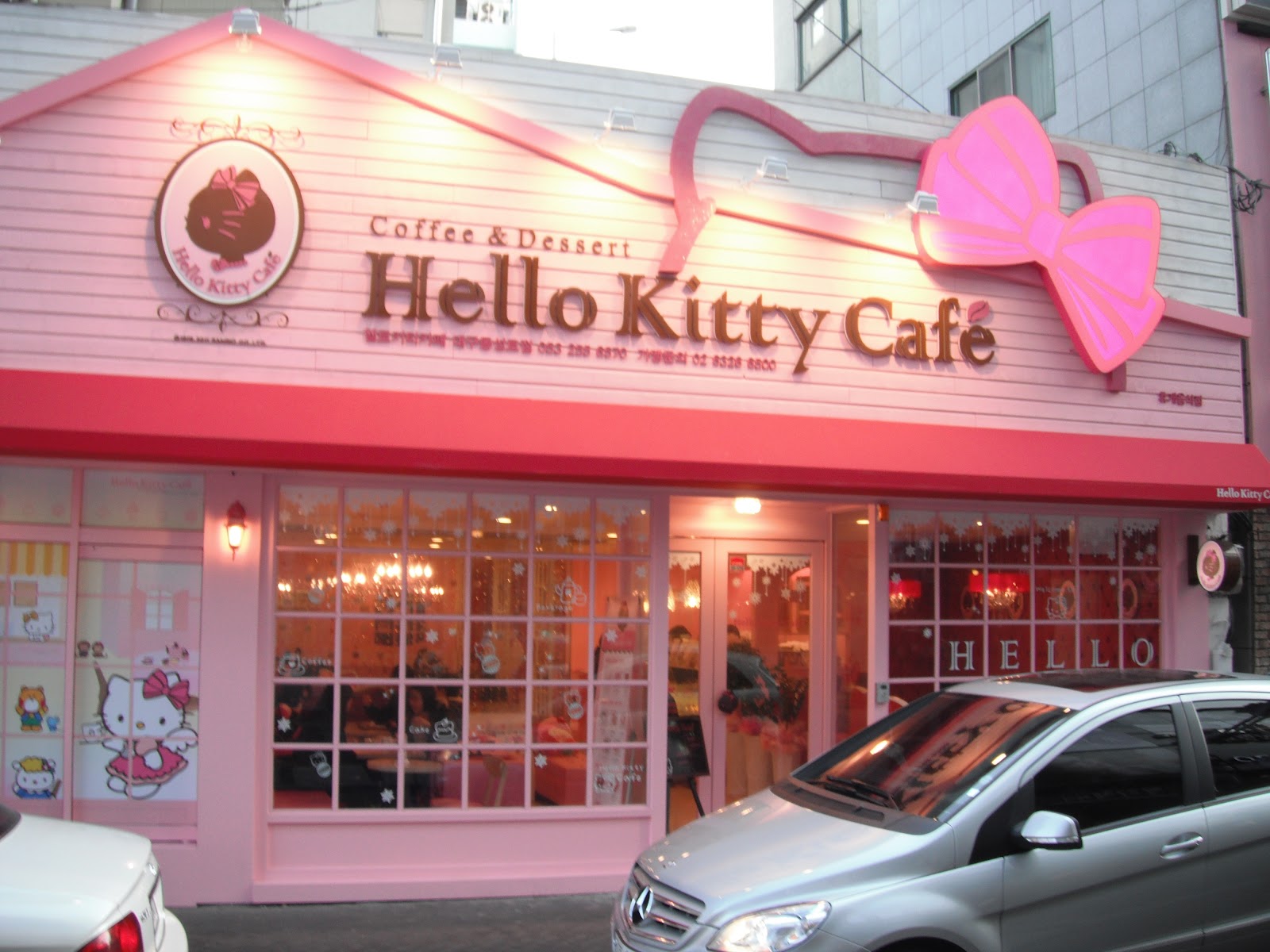 My career in Korea Hello Kitty Cafe  