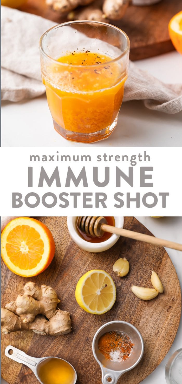Ginger Lemon Immune Boosting Shots Healthy Lifestyle