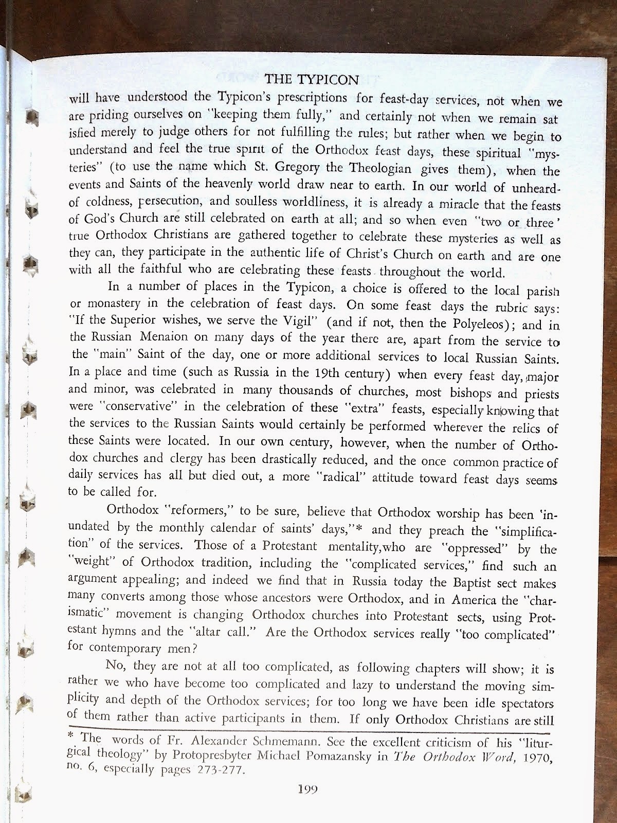 Significance of the Typicon: #58 – Chapter Five; Feast Days and ...