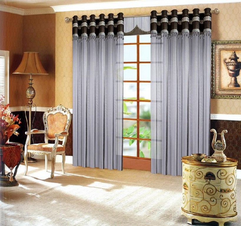 Creatice Stylish Curtains for Simple Design
