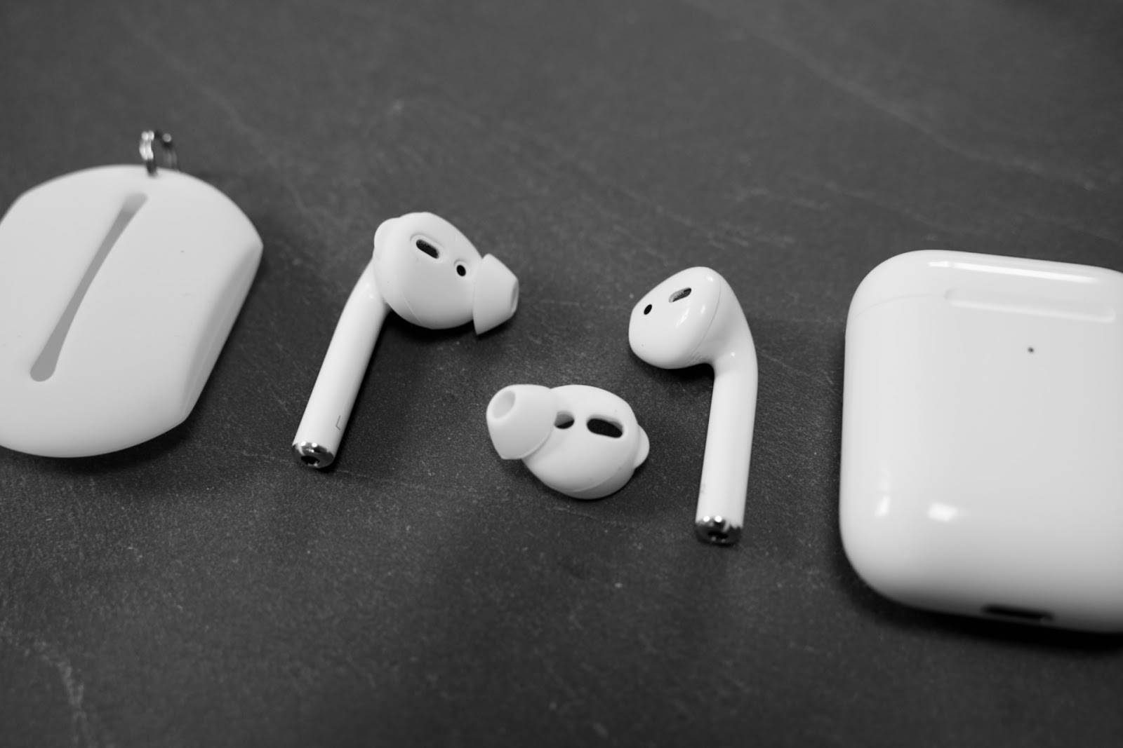 Apple AirPods Running Laufen Test Review Silikonaufsatz Silicon