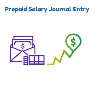 prepaid entry journal salary