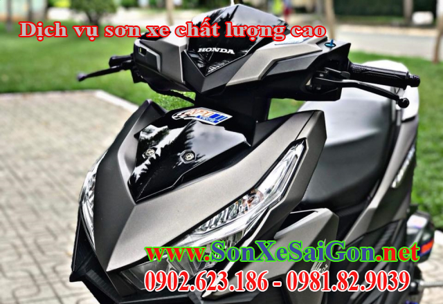 Hình ảnh Xe Honda Vario 150 màu đen xám độ pô Arrow màu bạc cực đẳng cấp  tại HCM  New Technology Training Center  NTTC Education