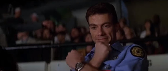 In the film Sudden Death, Van Damme says I love you in American Sign Language (ASL)