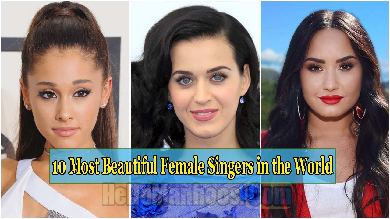 Top 10 Most Beautiful Female Singers / Top 10 Most Beautiful Russian