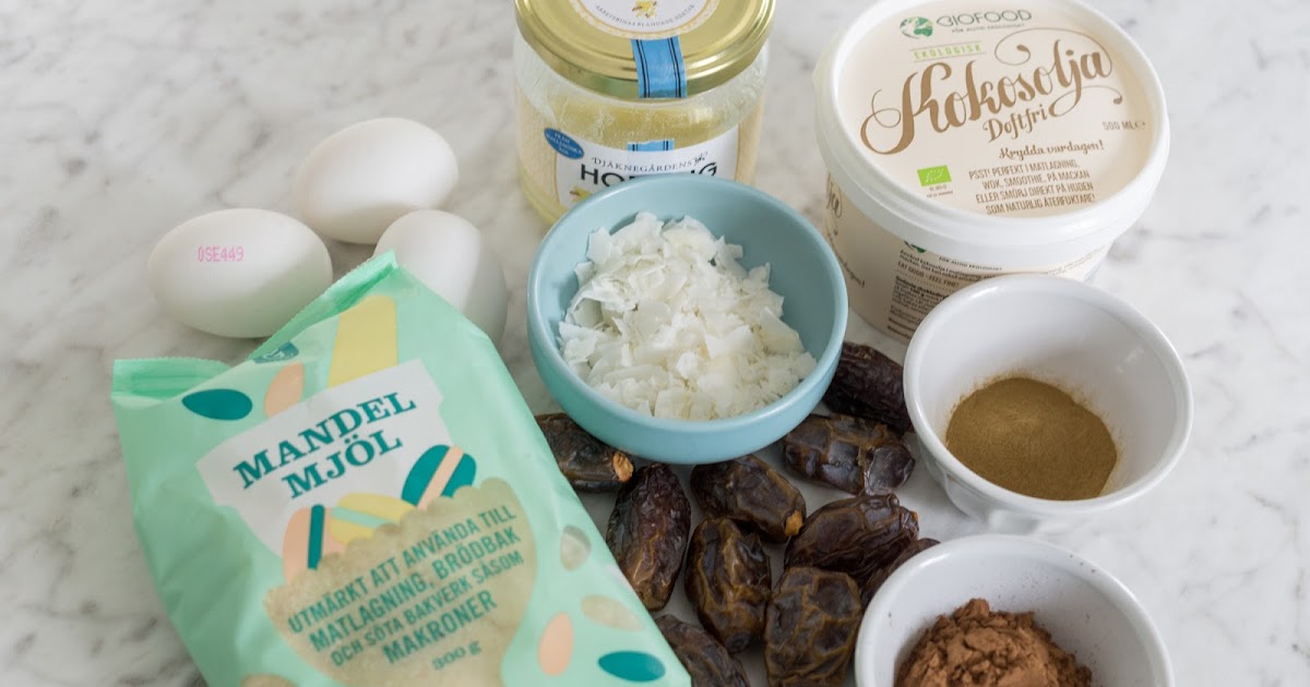 Glutenfria muffins med dadlar