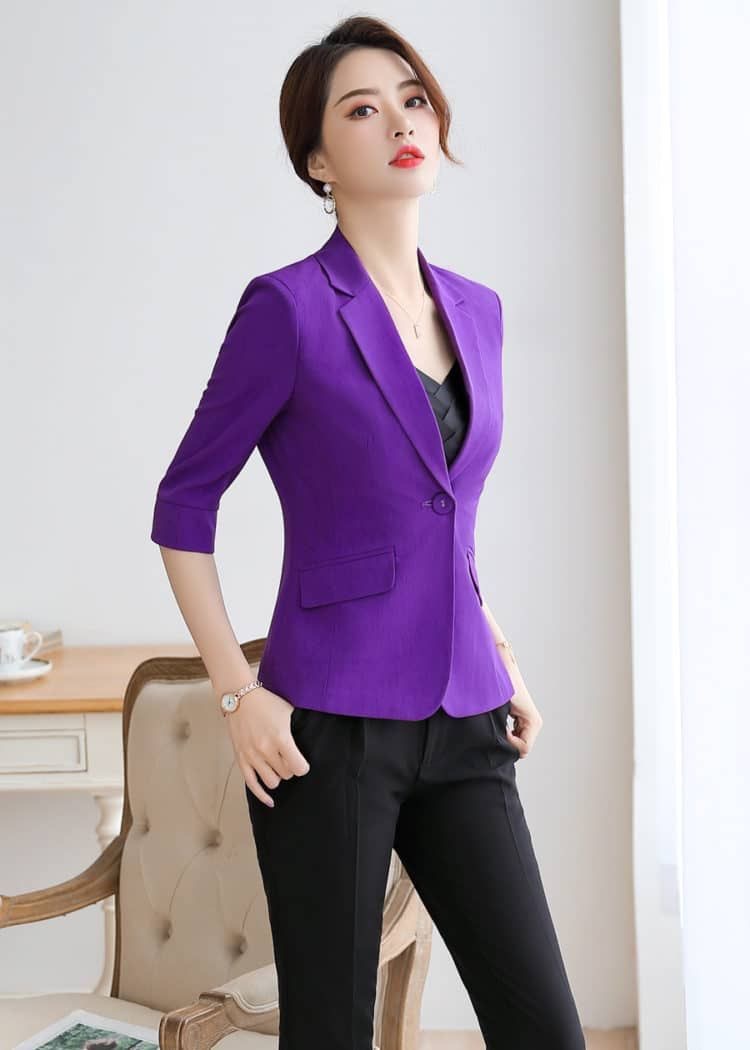 2021 fashion office suit in asia