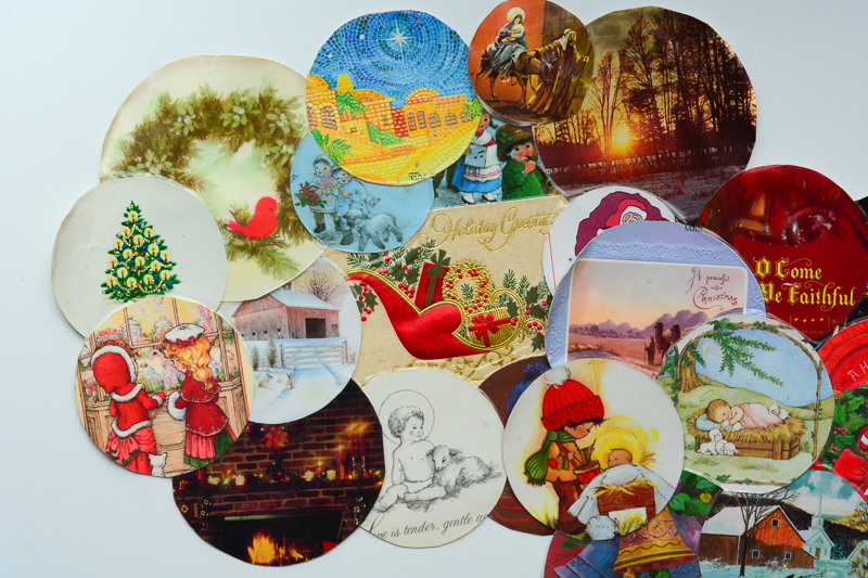 Aesthetic Nest Crafting Holiday Card Placemats DIY