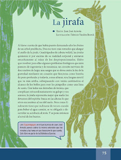 Apoyo Primaria Español Lecturas 6to Grado La jirafa