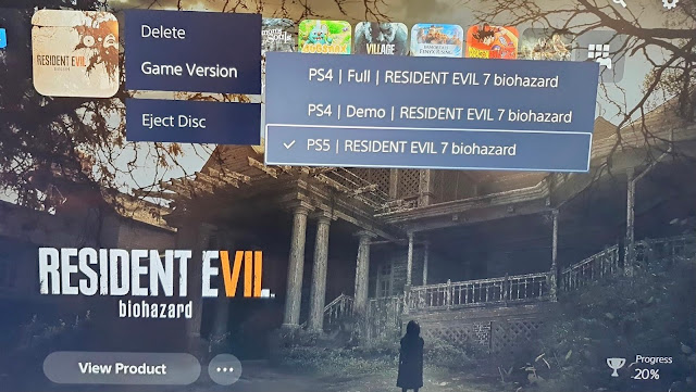 بالصور تأكيد إصدار نسخة لعبة Resident Evil 7 Biohazard على جهاز بلايستيشن 5