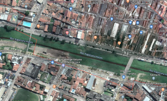 Trânsito será alterado no centro de Jacobina a partir de quarta-feira (20); confira o mapa