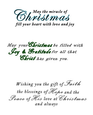 Paper Pulse Blog Spot: Christmas Card Sentiments