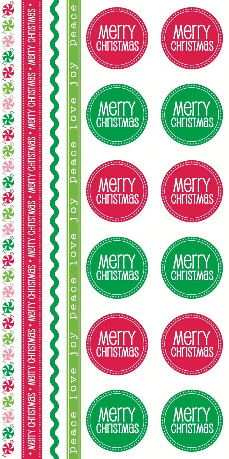 SRM Stickers BLog - New Product Reveal Stickers - #stickers #Take2 #Christmas
