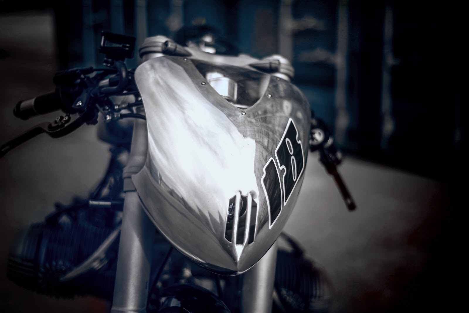 The Silver Bullet Mk2 Inazuma café racer