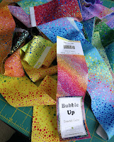 Bubble Up fabric strips