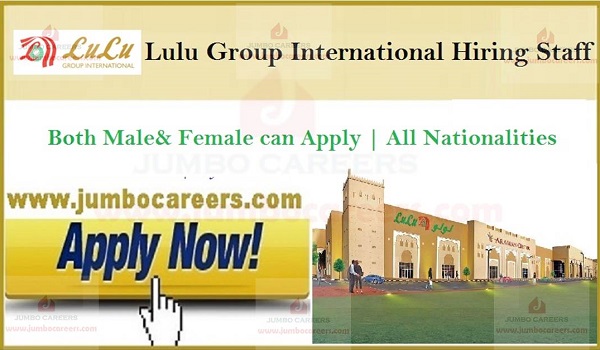 Latest Job Vacancies In Lulu Group, Urgent jobs in Dubai,