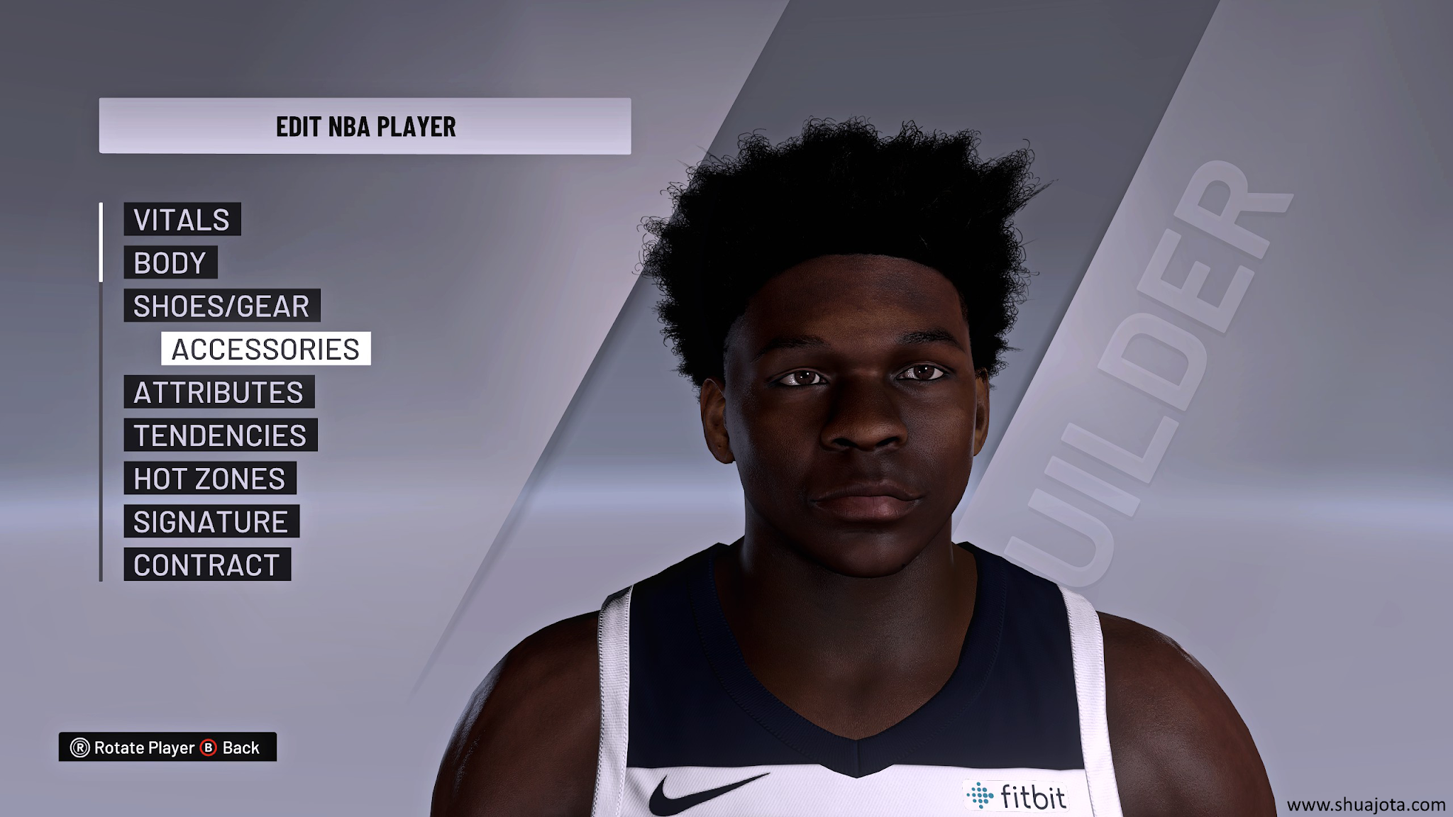 NBA 2K21 Anthony Edwards Cyberface by Shuajota Shuajota