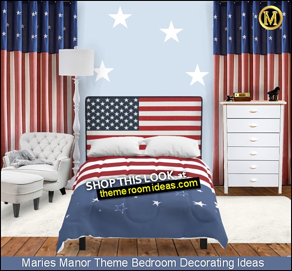 Decorating theme bedrooms Maries Manor american