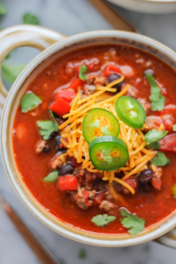 Smoky Chipotle Beef Chili