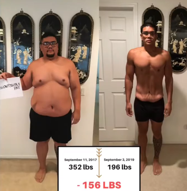 2 YEARS Body transformation fat to muscle