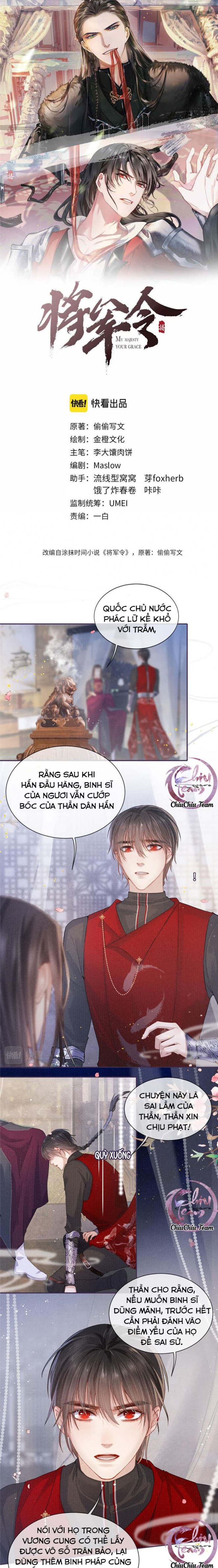 Đọc truyện Tướng Quân Lệnh - Chapter 22
