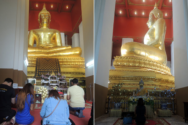 大城帕蒙空博碧寺 Ayutthaya Wihan Phra Mongkhon Bophit 最大青銅鍍金坐佛