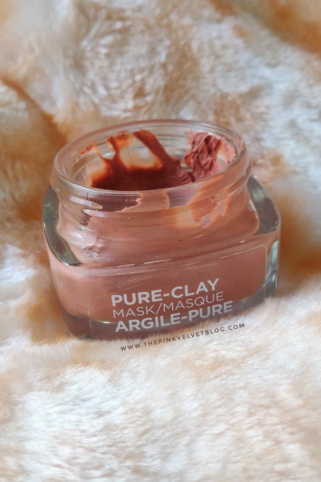 Ubarmhjertig Definition Forstyrre L'Oreal Pure Clay Mask Red Exfoliate and Refine Pores Review - The Pink  Velvet Blog